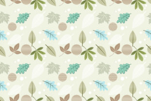 Beautiful Leaf Seamless Pattern