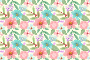Colorful Flower Seamless Pattern