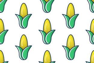 Corn Seamless Pattern: A Versatile Tool for Creative and Practical Use