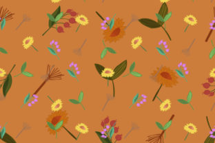 Cute Floral Pattern in the Small Flower