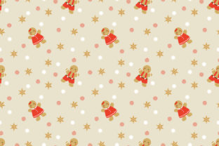 Cute Gingerbread Man Seamless Pattern: A Creative Tool for Designers and Entrepreneurs