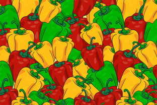 Peppers Seamless Pattern: A Versatile Design for Every Project