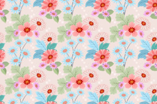 Seamless Pattern with Colorful Flowers: A Versatile Design Resource for Creatives